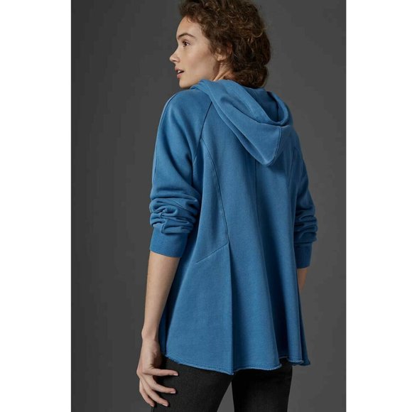 Pilcro & The Letterpress Anthropologie Flynn Hoodie Sweatshirt Top XSP - Picture 3 of 10